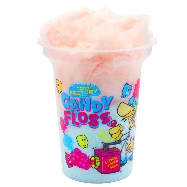 Crazy Candy Factory Candy Floss Cups - Image 2