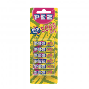 Pez 6 Pack Refill Sour