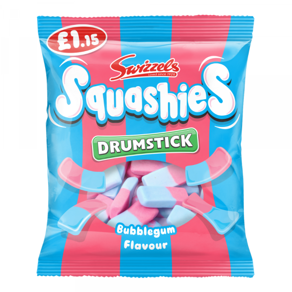 Drumstick Squashies Bubblegum Flavour Bag