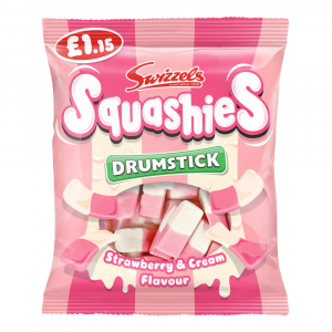 Drumstick Squashies Strawberry & Cream Flavour Bag
