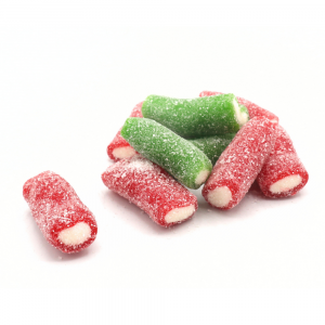 Fizzy Strawberry and Apple Bites