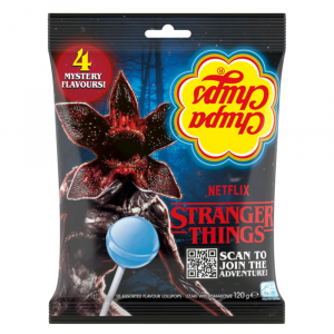 Chupa Chups Stranger Things 4 Flavours Lollipops Bag