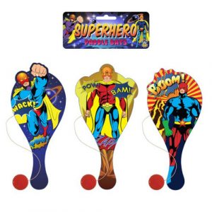 Paddle Bat & Ball - Super Hero