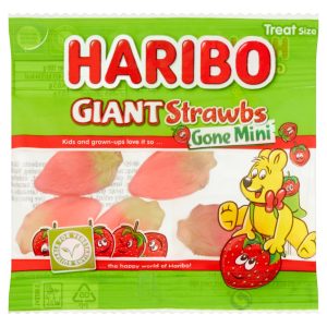 Haribo Giant Strawbs Treat Bag