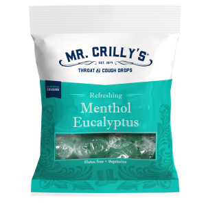 Mr. Crilly's Menthol Eucalyptus Throat & Cough Drops