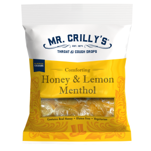 Mr. Crilly's Honey & Lemon Throat & Cough Drops