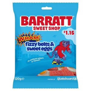 Barrett Wham Fizzy Belts & Sweet Eggs