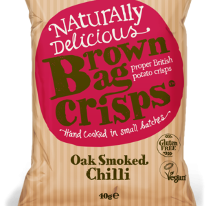 Brown Bag Crisps Oak Smoked Chilli