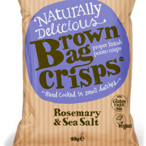 Brown Bag Crisps Rosemary & Sea Salt